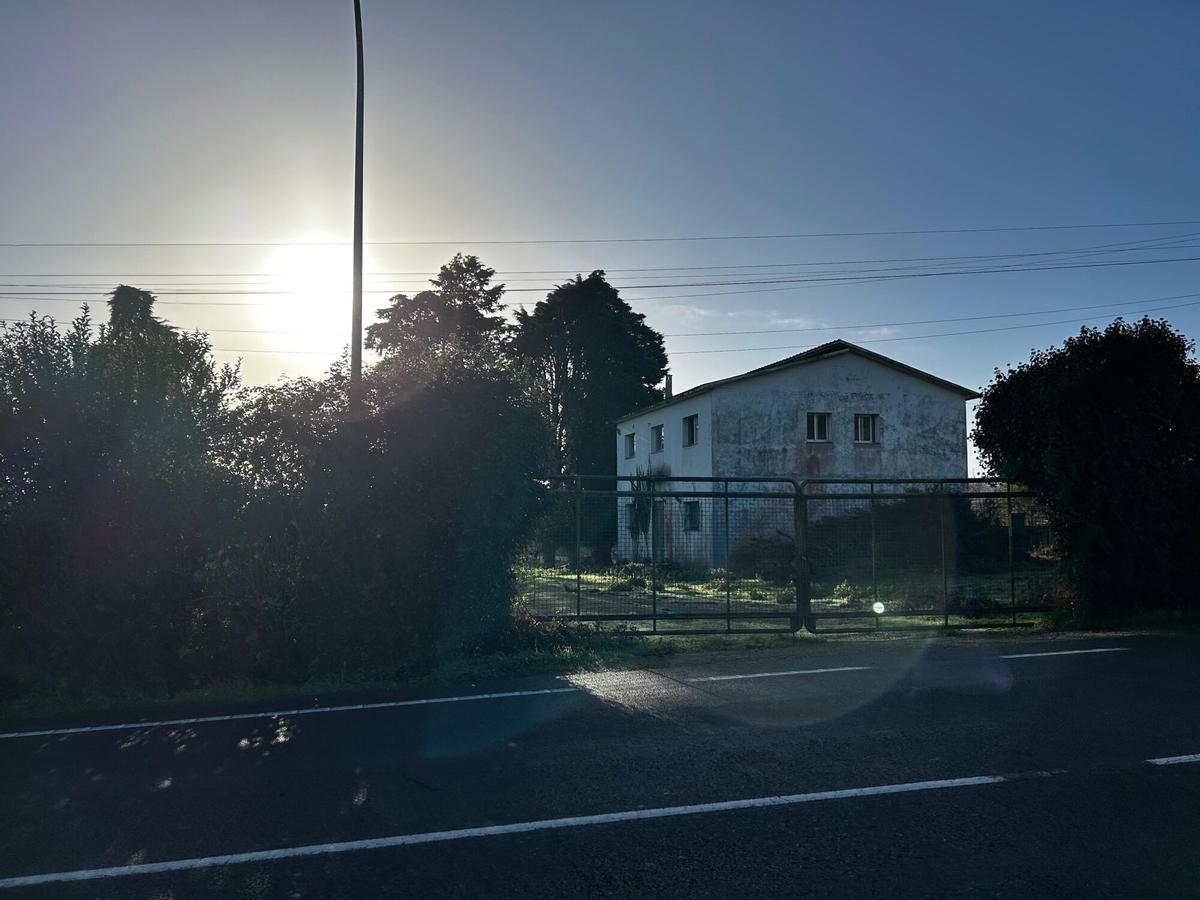 Terreno en San Marcos donde el Concello de Abegondo quiere levantar viviendas para jóvenes