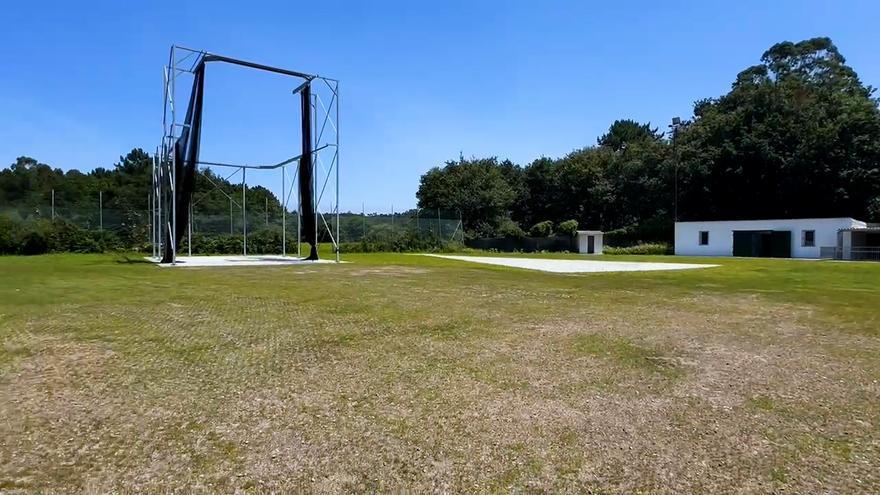 Los atletas de Ames entrenarán en un campo de lanzamiento que aspira a ser referente en Galicia