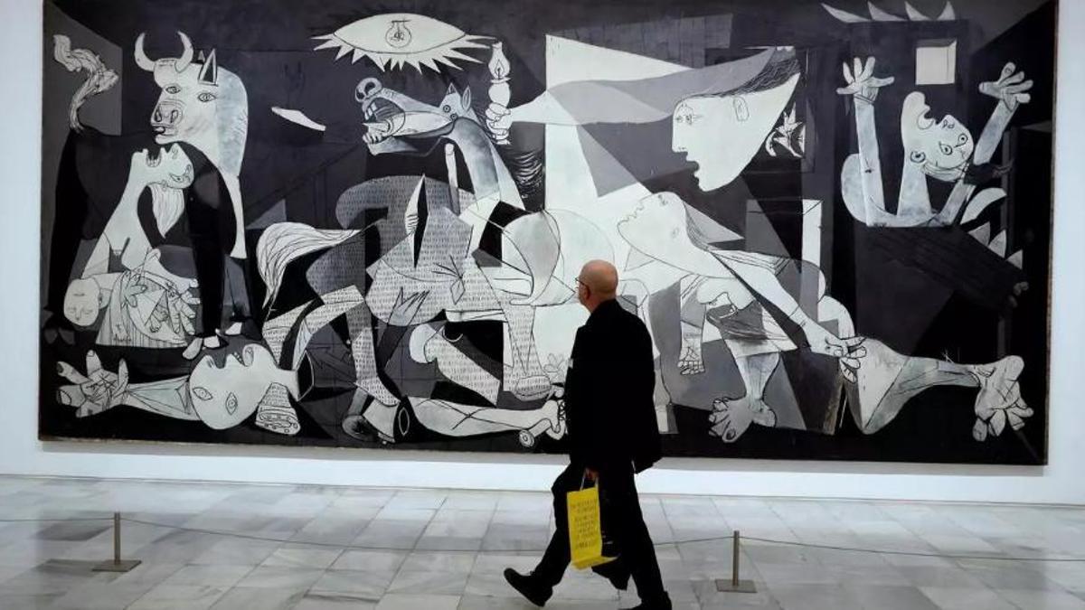 Guerica, de Picasso, en el Museo Reina Sofía
