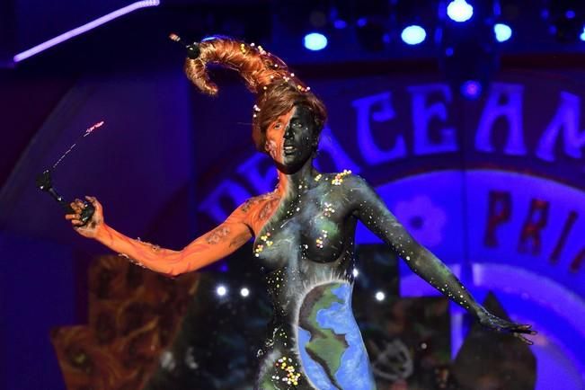 Carnaval de Las Palmas de Gran Canaria 2017: Concurso de Maquillaje Corporal