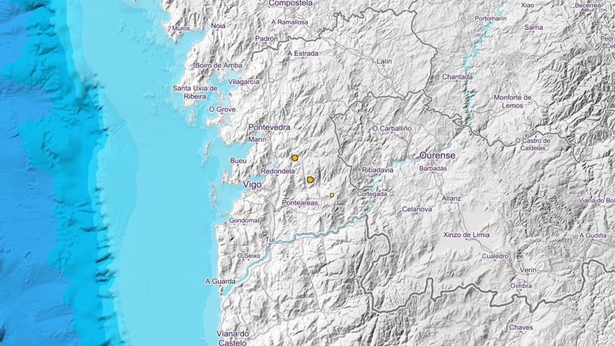 El área de Vigo tiembla con dos terremotos en ocho horas