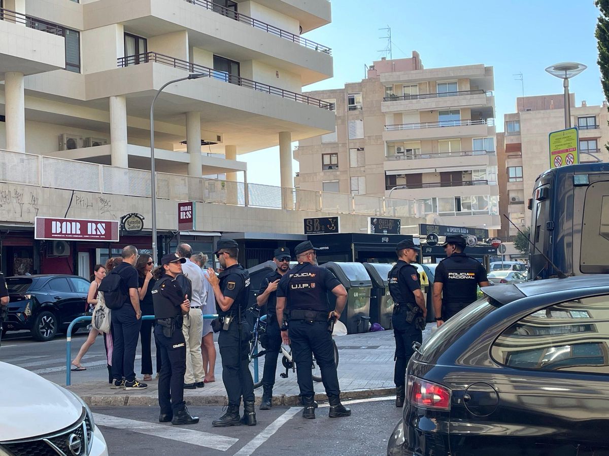 Etwa 30 Polizisten waren vor Ort.