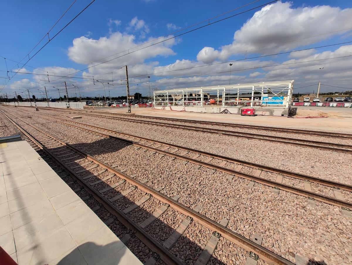 La estación de València Sud tiene previsto abrir antes de finales de año.
