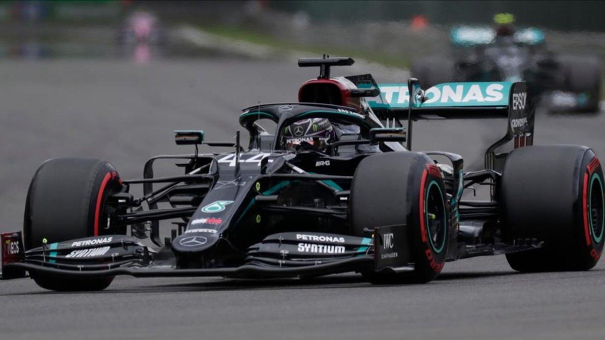 Hamilton, de nuevo imbatible en la 'qualy'.