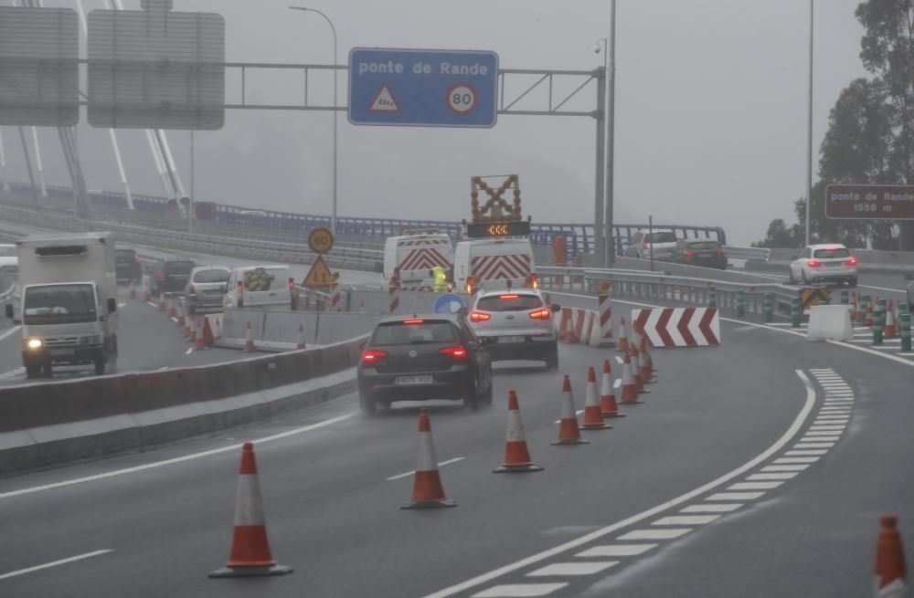 Vuelven las retenciones a Rande: siguen las obras