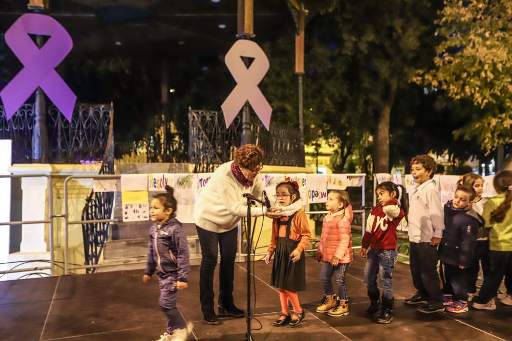 Marcha contra la violencia de género en Orihuela