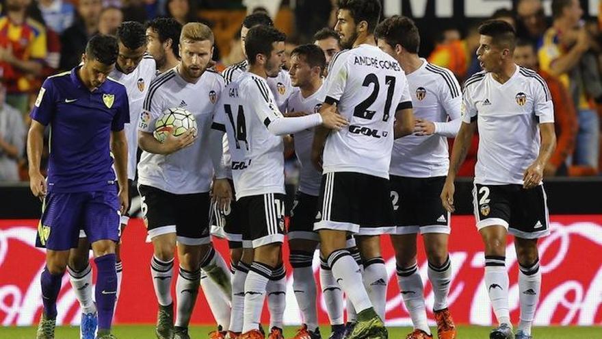 El Málaga CF perdió en Valencia (3-0) después del último parón por selecciones.