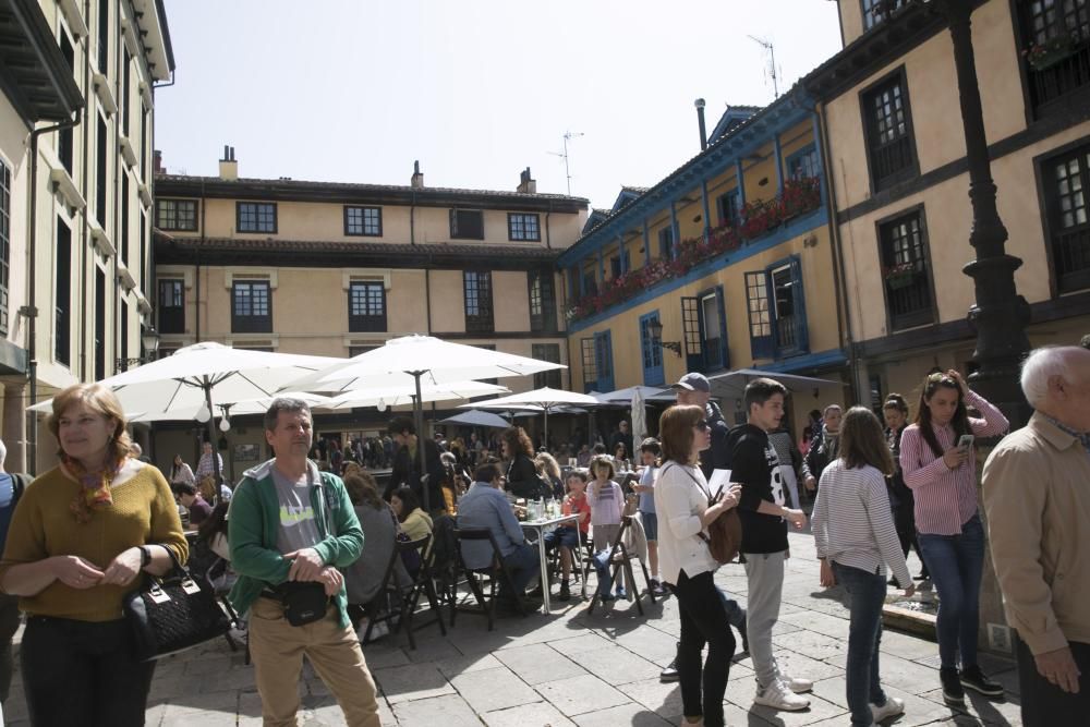 Una Semana Santa con llenazo turístico en Asturias.