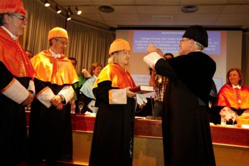 Saskia Sassen recibe el doctorado Honoris Causa de la Universidad de Murcia