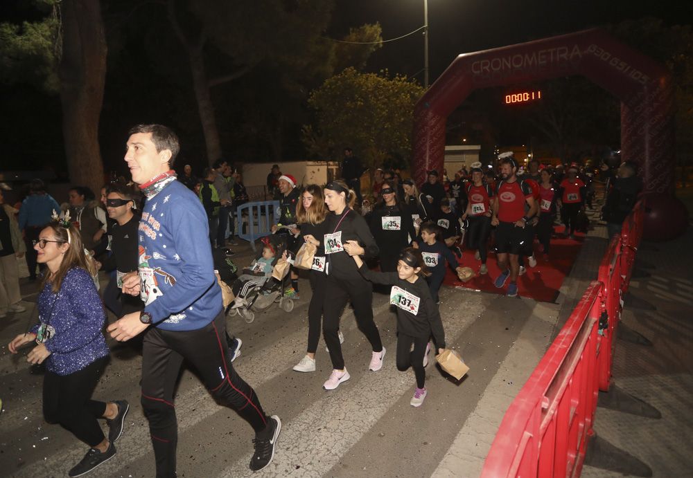 Carrera de San Silvestre en Canet d'En Berenguer.