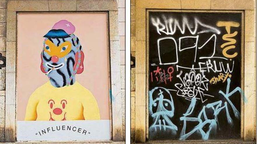 Streetart-Künstler Grip Face fürs Türbemalen abgestraft