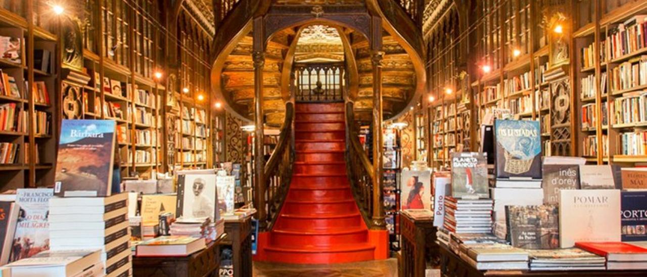 Librería Lello en Oporto.