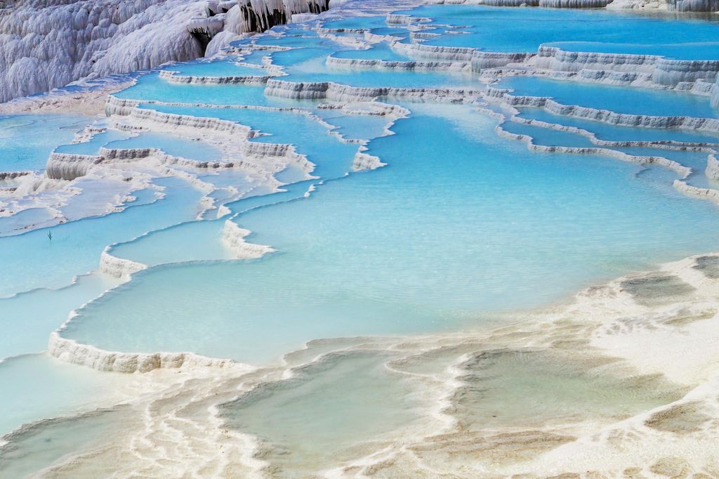 Aguas termales de Pamukkale, Jordania
