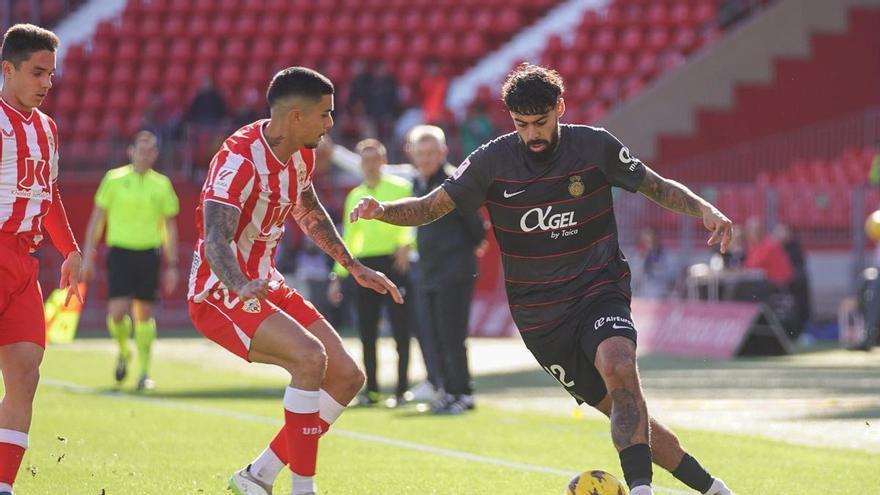 El uno a uno del Almería-Mallorca: Samú Costa, buen regreso a casa