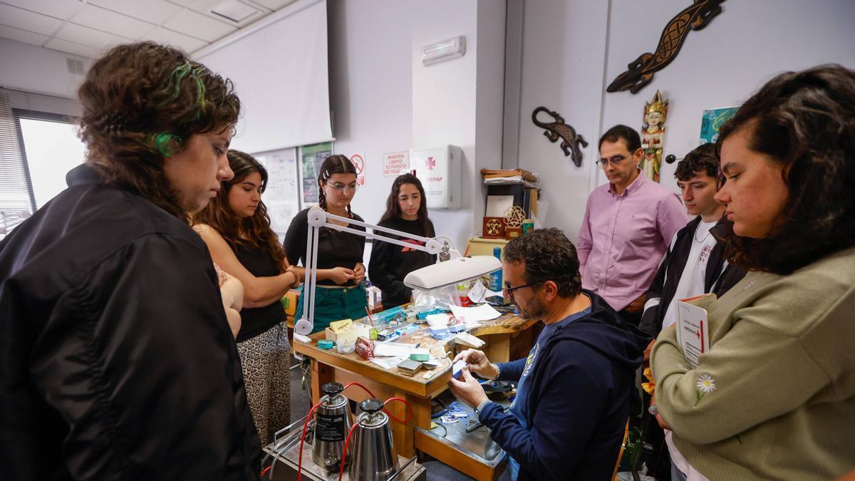 Actividades de formación en el Parque Joyero de Córdoba.