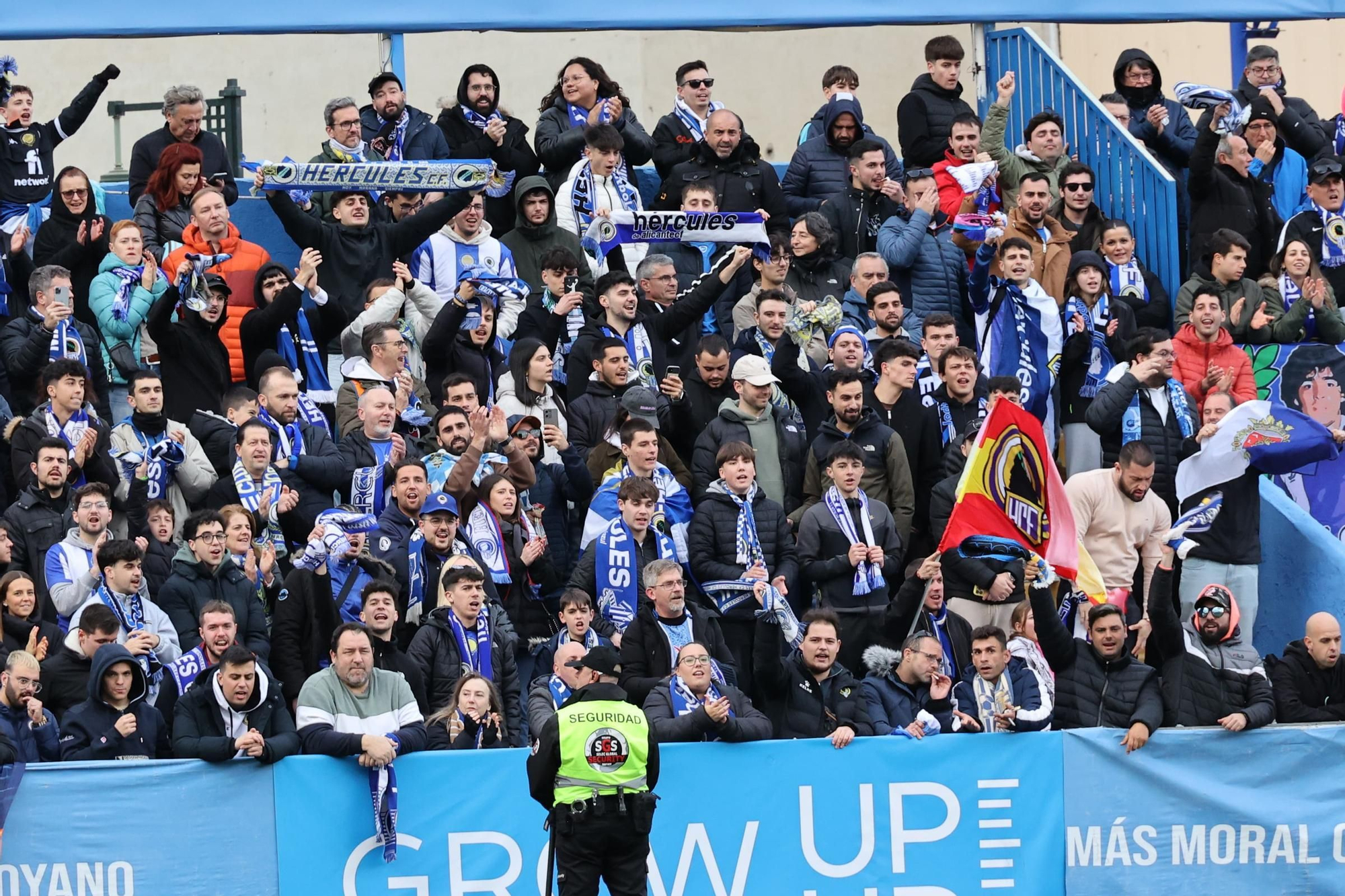 Las mejores imágenes del partido Alcoyano - Hércules