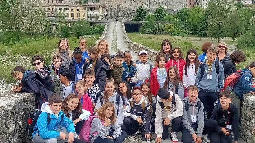 Alumnat del Col·legi Sant Josep de Navàs viatja d’Erasmus a la ciutat italiana de Bobbio