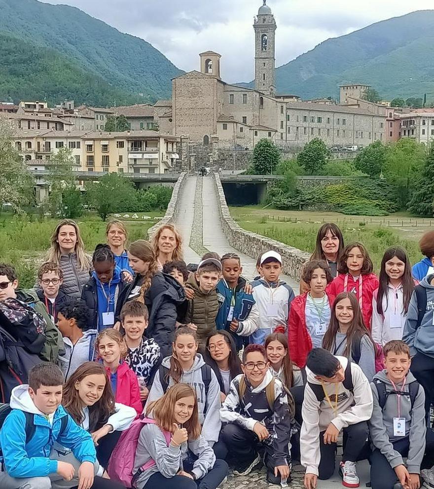 Alumnat del Col·legi Sant Josep de Navàs viatja d’Erasmus a la ciutat italiana de Bobbio