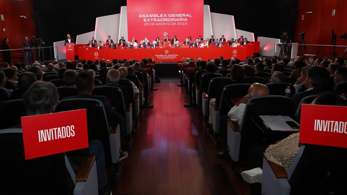Una imagen de la última Asamblea General Extraordinaria de la RFEF.