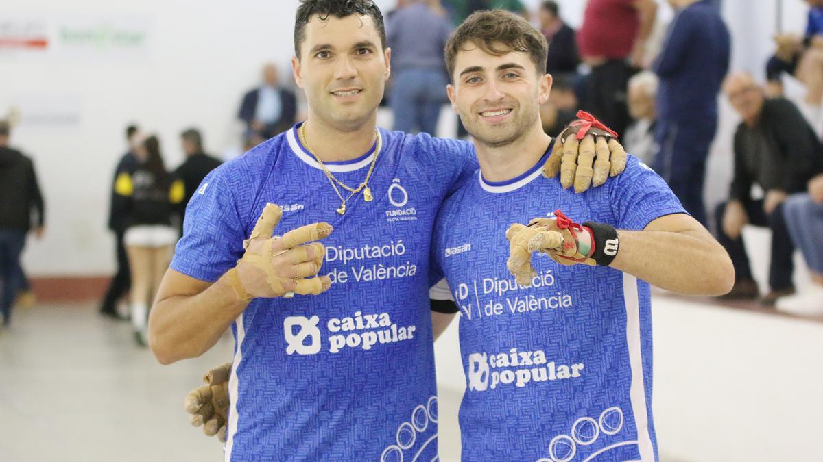 Marrahí i Raúl, semifinalistes de la Copa Caixa Popular de raspall