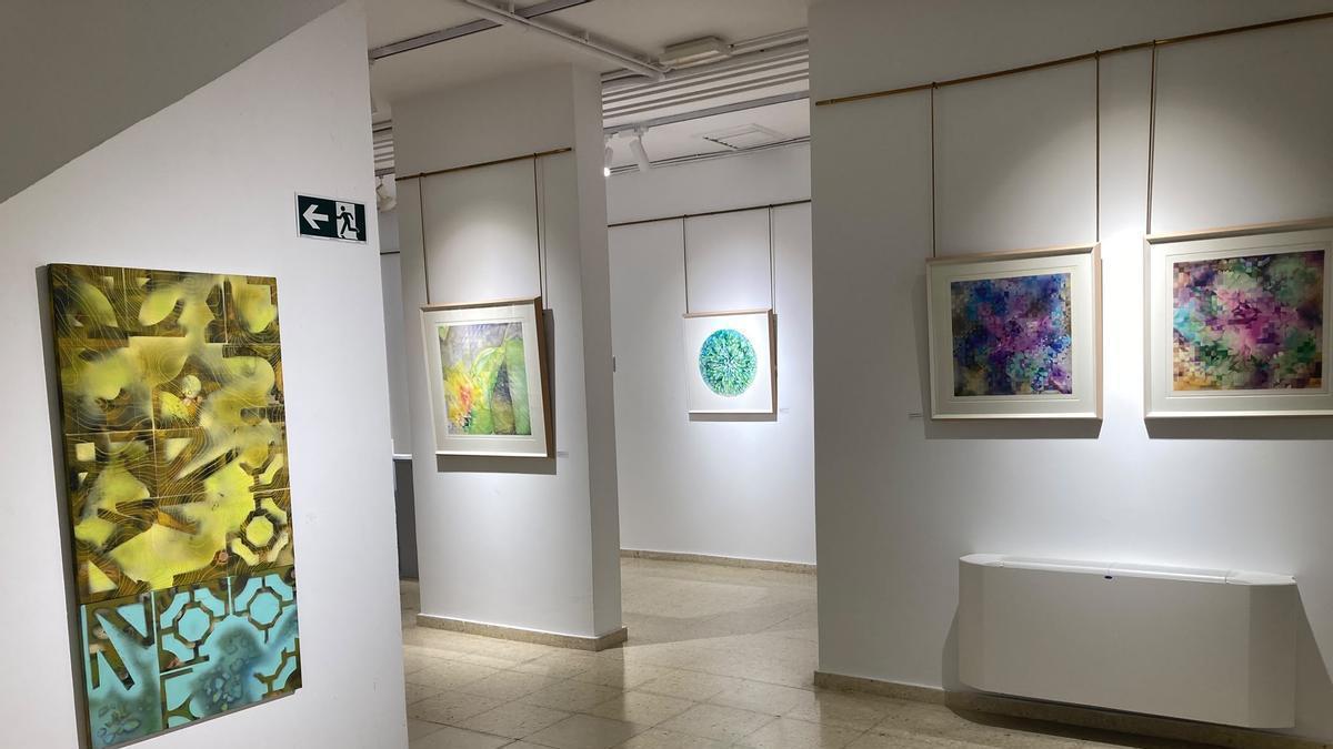 La exposición «Confluencias», por Alberto Pena y David Romero.