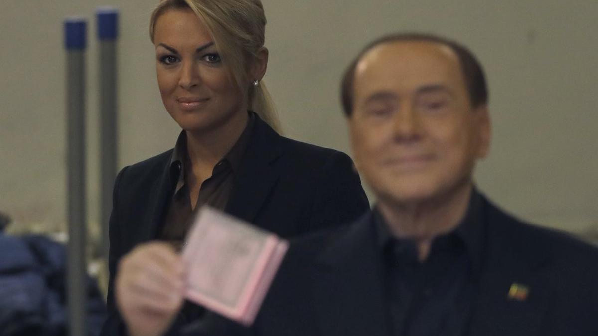 Berlusconi y Pascale, en Roma, en una imagen del 2016.