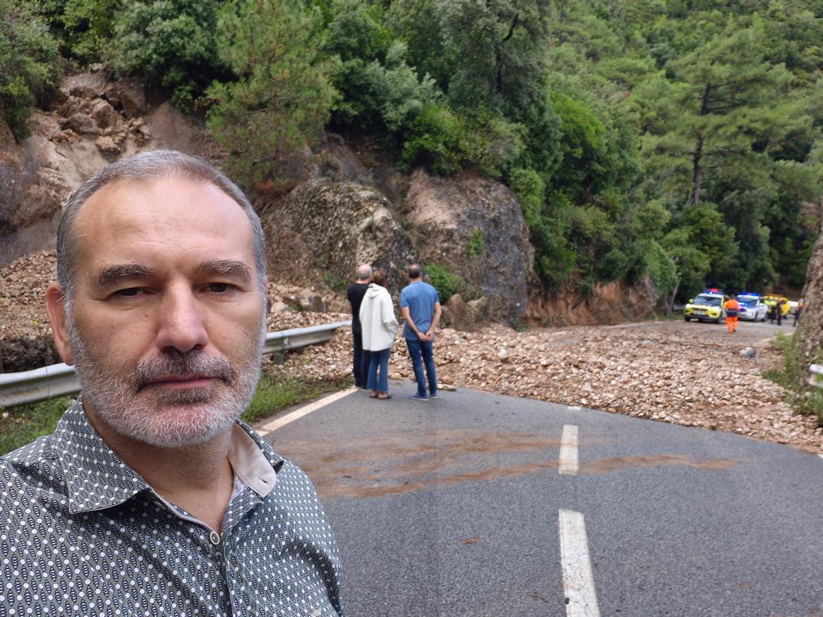 Xavier Biarnés, en una foto a Montserrat el setembre passat