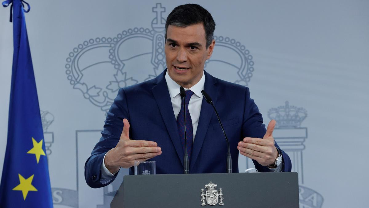 Pedro Sánchez, presidente del Gobierno