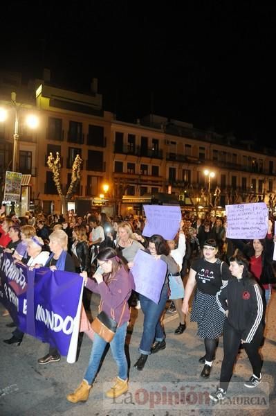 Manifestación por el Día de la Mujer en Murcia