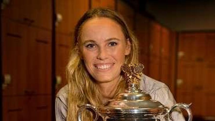 Wozniacki se corona