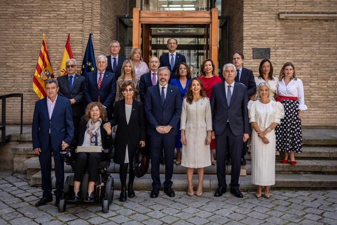 En imágenes | Acto institucional en La Aljafería por el Día de Aragón