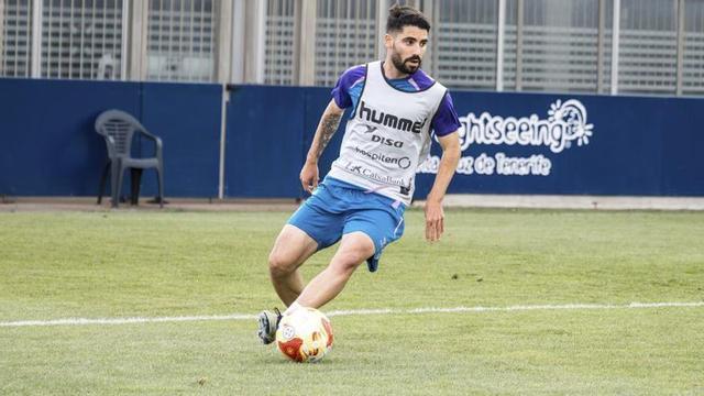 Cris Montes, jugador del CD Tenerife.  | CDT