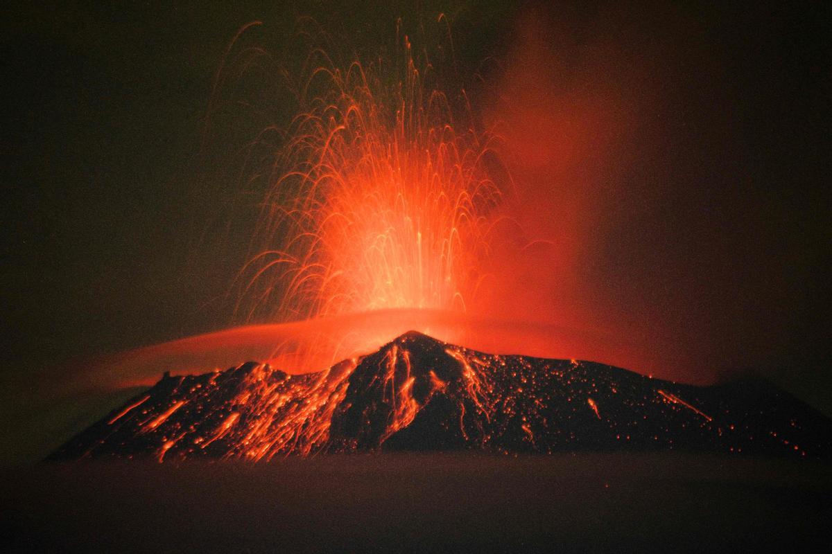 Alerta en México por la actividad del volcán Popocatepetl