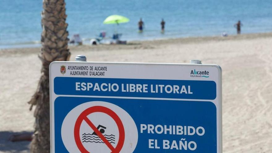 El Ayuntamiento de Alicante propone construir un tercer carril para llevar servicios a la playa de San Gabriel