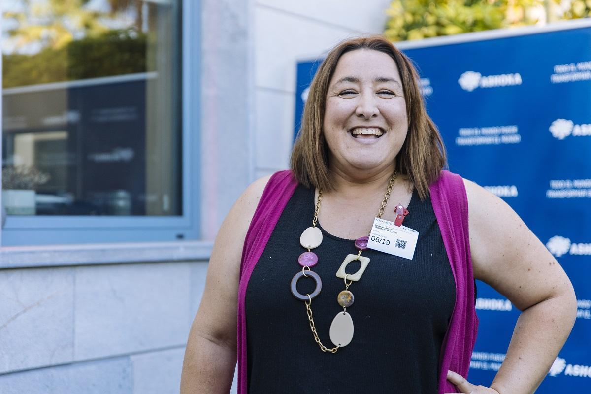 María José Santos, reponsable del proyecto malagueño Hilodoble.