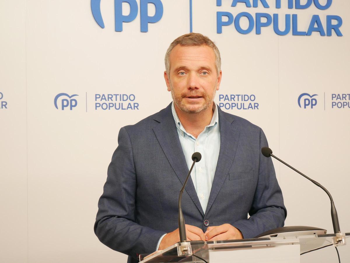 Joaquín Segado, portavoz del PP en la Asamblea.