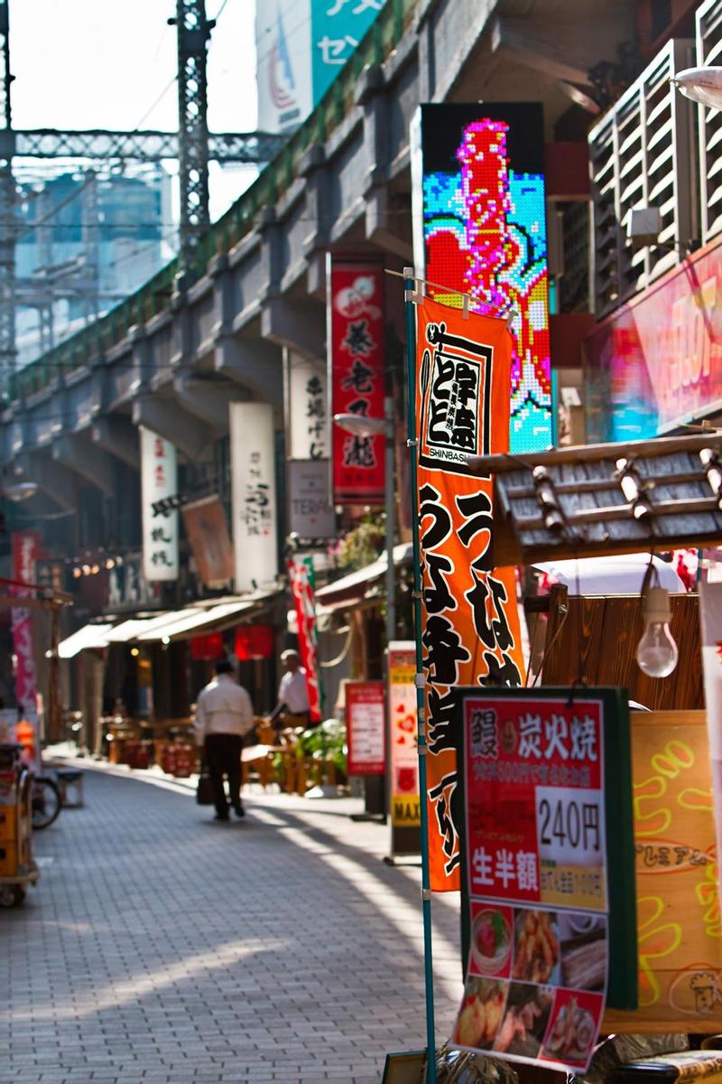 Ueno, distrito del barrio Taitō en Tokio, Japón