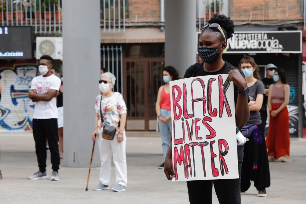 Protesta contra el racismo en Murcia