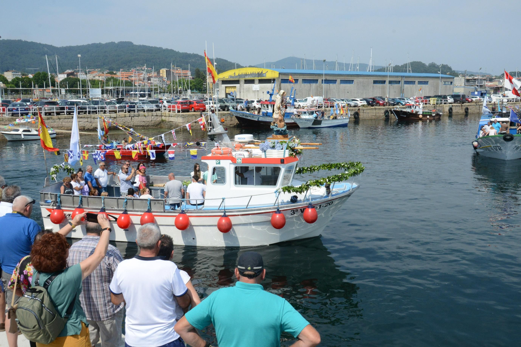 Las celebraciones de la Virgen de Carmen en Cangas