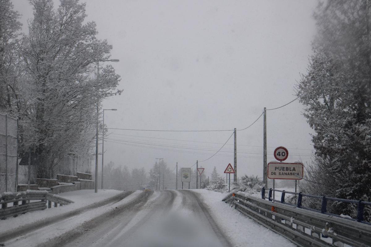 GALERÍA | Primera gran nevada del año en Sanabria