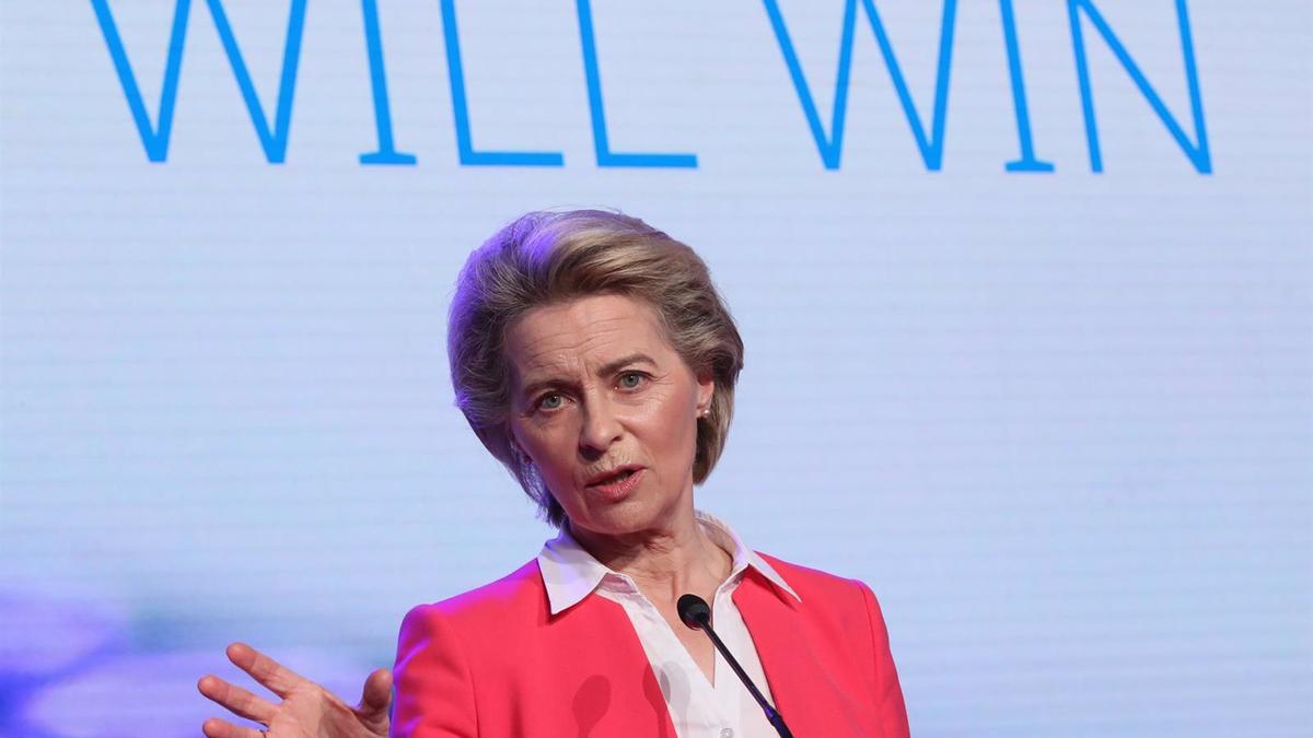 La presidenta de la Comisión Europea, Ursula Von Der Leyen.