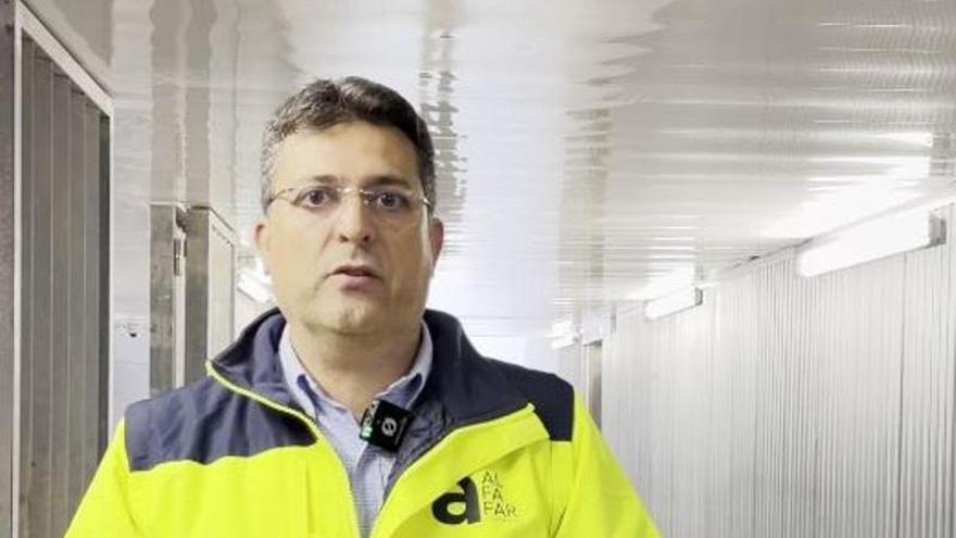 El alcalde de Alfafar denuncia el mal estado del pasaje de la estación