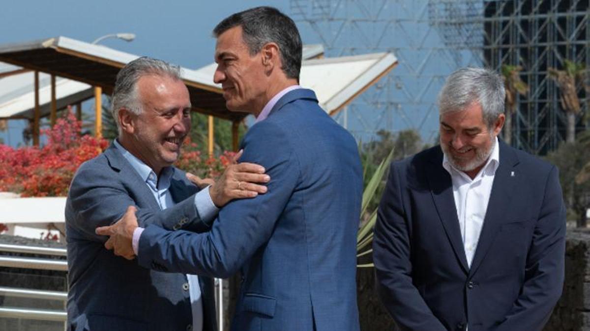 Illa sí recibe al papa, pero no lo hará Clavijo, al que adelanta Ángel Víctor Torres por orden de Pedro Sánchez