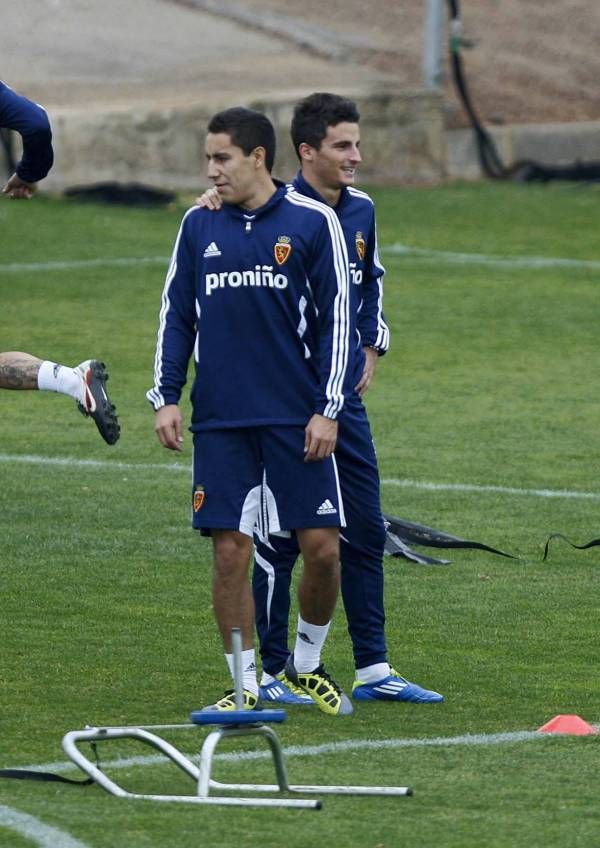 Entrenamiento del miércoles del Real Zaragoza