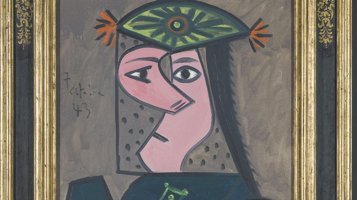 Buste de femme 43, de Picasso.