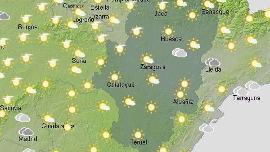 Temperaturas en ascenso, más pronunciado para las mínimas