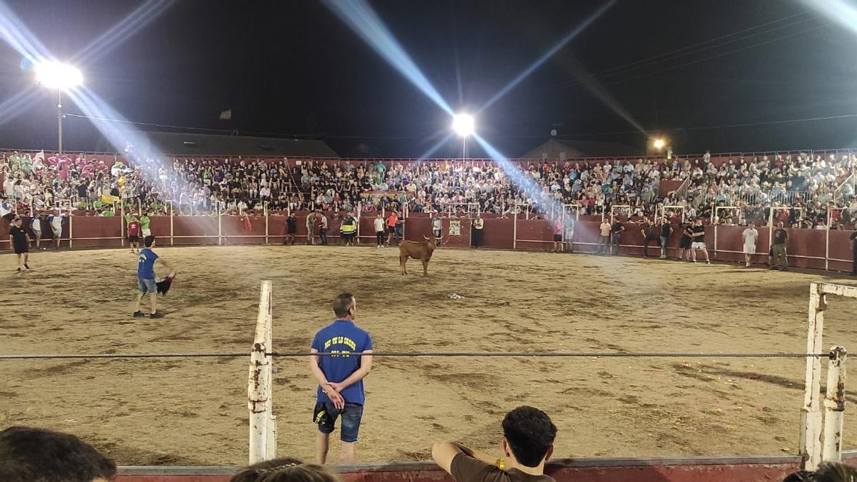 GALERÍA | Noche de vaquillas en San Cristóbal de Entreviñas