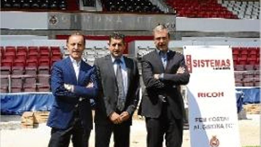 El Girona i Ricoh signen un acord  de col·laboració