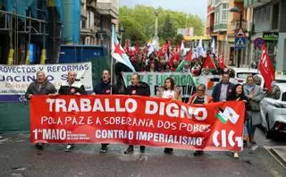 Primero de Mayo en Vilagarcía: Pleno empleo y recursos públicos para un sistema de cuidados integral