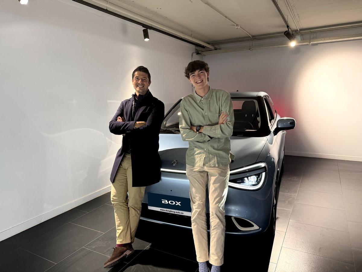 Santiago Quemada del Pino, ganador de un Dongfeng BOX.